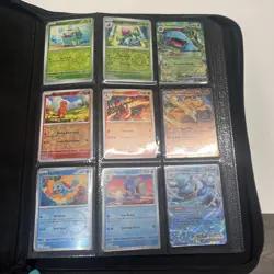 Pokemon Scarlet Violet 151 Partial Set With Vault X Binder - Image 2