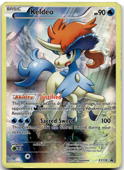 Keldeo XY118 XY Promo Pokemon Card HP - Image 1