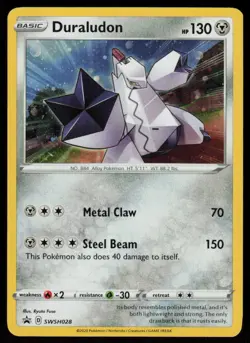 Duraludon SWSH028 Holo Promo Sword & Shield Promo Pokemon Lightly Played - Image 1