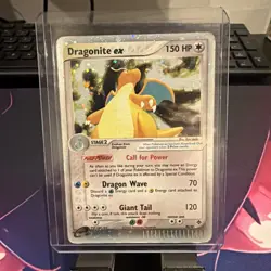 DRAGONITE EX 2003 POKEMON EX DRAGON HOLO #90/97 Played. Good Condition. V Rare!! - Image 2
