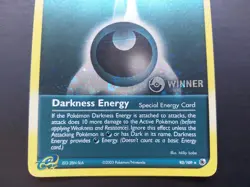 Pokemon - Darkness Energy Winner Stamped Promo 93/109 Holo Rare - Image 3