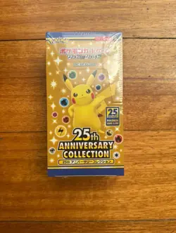 Pokemon TCG 25th Anniversary Collection s8a Booster Box Japanese - Image 1