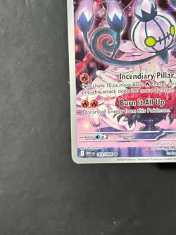 Pokemon Chandelure 103/086 SV White Flare - IR NM - Image 2
