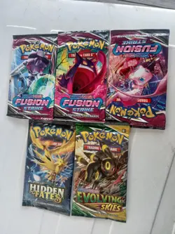 Hard To Get Pokemon Packs For Sale 200 For Lot - Image 1