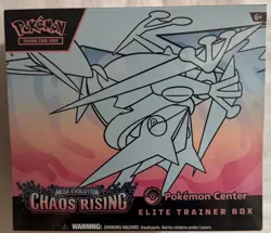 Chaos Rising Pokemon Center ETB Elite Trainer Box - New & Sealed - Image 1