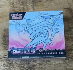 Pokemon Chaos Rising ‘Pokemon Center’ Elite Trainer Box ETB PKC-New/Sealed🌟🦖💨 - Image 1