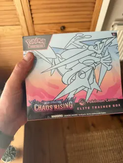 Chaos rising Pokemon center ETB elite trainer box. New / sealed - Image 1