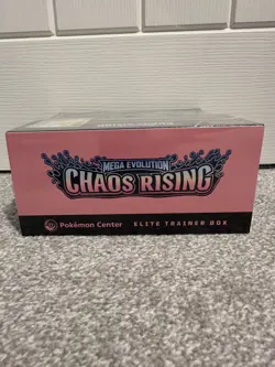 Chaos Rising Pokemon Center Elite Trainer Box ETB - New & Sealed - Image 4