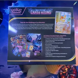 Chaos Rising Elite Trainer Box Pokemon Center ETB New Sealed SAME DAY DISPATCH - Image 3