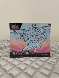 Pokemon Chaos Rising POKEMON CENTER Elite Trainer Box PKC ETB - New & Sealed - Image 1