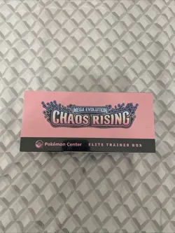 Pokemon Chaos Rising POKEMON CENTER Elite Trainer Box PKC ETB - New & Sealed - Image 2