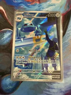 Metang 094/086 - Illustration Rare - ME04: Chaos Rising - Pokemon TCG - NM - Image 1