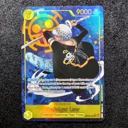 One Piece TCG Trafalgar Law OP10-119 ALT ART SEC Parallel Royal Blood English - Image 1