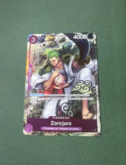 LP One Piece Zoro-Juurou OP05-067 rare French Promo 1st Anniversary - Image 1