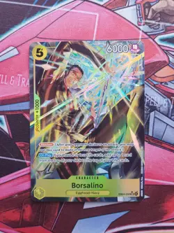 One Piece Tcg Borsalino Alternate Art EB04-058 English Near Mint - Image 1