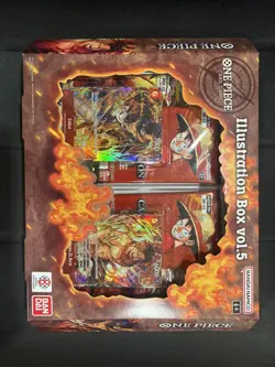 One Piece TCG Illustration Box Vol. 5 - Sealed OP-13 PRB-02 Sabo Ace Promo NEW - Image 1
