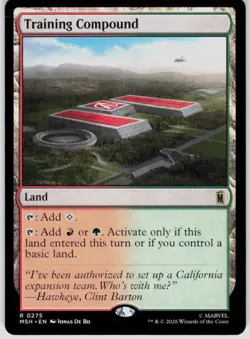 Training Compound 275 Marvel Super Heroes Magic the Gathering - Image 1