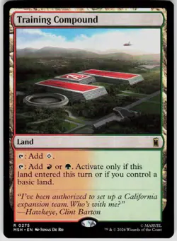 Training Compound 275 Marvel Super Heroes Magic the Gathering - Image 1