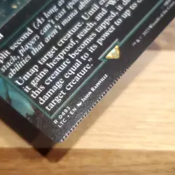 1x Legolas's Quick Reflexes, Borderless Art, LOTR, Minor Crimp Misprint, MTG - Image 3