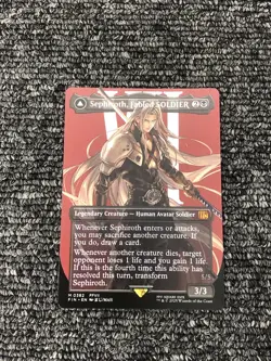 Sephiroth, Fabled SOLDIER LP (0382) (Borderless) Final Fantasy Regular - Image 1