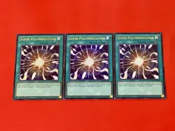 3x Super Polymerization | CH01-EN033 | Ultra Rare | NM | 1st Edition | YuGiOh! - Image 1