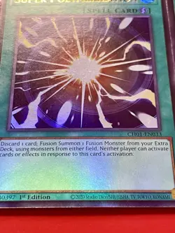 3x Super Polymerization | CH01-EN033 | Ultra Rare | NM | 1st Edition | YuGiOh! - Image 2