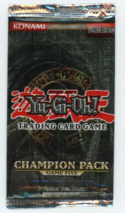 Yu-Gi-Oh Champion Pack Game Five New Factory Sealed - Image 1