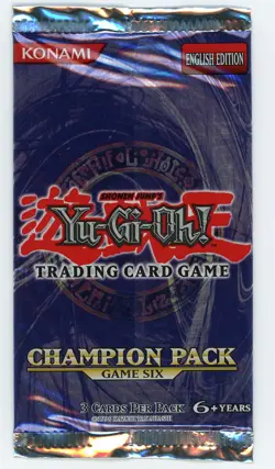Yu-Gi-Oh Champion Pack Game Six New Factory Sealed - Image 1