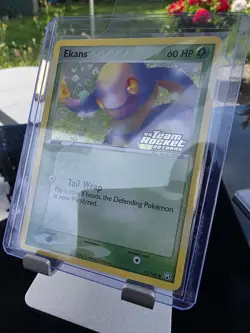 Reverse Holo Pokemon TCG Ekans 55/109 EX Team Rocket Returns 2004 60 HP - Image 1