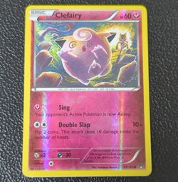 Pokemon TCG Pokemon Card Clefairy 81/122 Breakpoint Reverse Holo 2016 -NM - Image 1