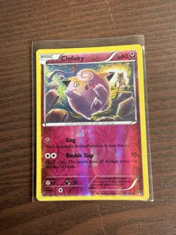 Pokemon - Clefairy 81/122 Reverse Holo XY Breakpoint 2016 - Card TCG (LP) - Image 3