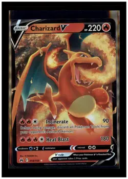 Pokemon Card TCG - Charizard V Crown Zenith 018/159 - Holo Ultra Rare - Image 1