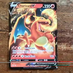 Charizard V 018/159 SWSH Crown Zenith Holo Ultra Rare English Pokemon TCG 220HP - Image 1