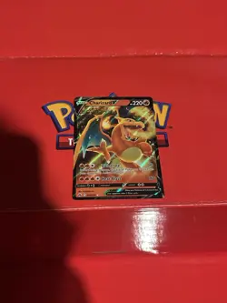 Pokemon TCG Charizard v Crown Zenith 018/159 Holo Ultra Rare Nm - Image 1