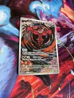 Pokemon TCG Yveltal 205/182 Sv04: Illustration Rare Paradox Rift - Image 2