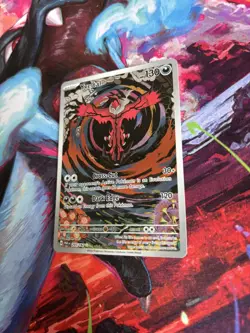 Pokemon TCG Yveltal 205/182 Sv04: Illustration Rare Paradox Rift - Image 3