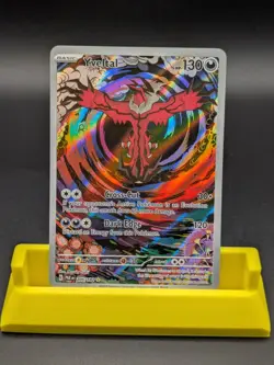 Yveltal 205/182 Paradox Rift Illustration Rare Holo Pokemon TCG - Image 1