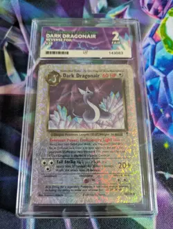 Dark Dragonair 38 Reverse Holo Uncommon Legendary Collection Pokemon ACE Grade 2 - Image 1