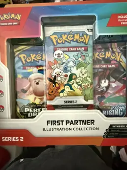 NEW Pokemon TCG First Partner Illustration Collection Series 2 3-Pack - Image 2