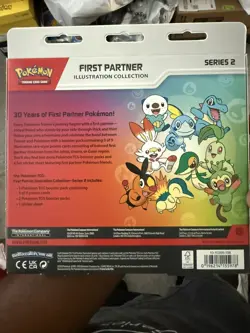 NEW Pokemon TCG First Partner Illustration Collection Series 2 3-Pack - Image 3