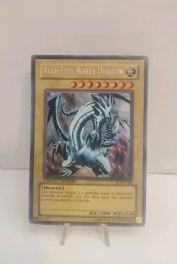 Yugioh Blue-Eyes White Dragon FL1-EN001 Forbidden Legacy Limited Edition LP - Image 1