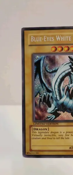 Yugioh Blue-Eyes White Dragon FL1-EN001 Forbidden Legacy Limited Edition LP - Image 5
