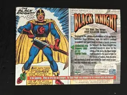 Black Knight 1993 Skybox Marvel Masterpieces #65 - Image 2