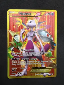 Mewtwo EX (164 Secret Full Art) 164/162 Breakthrough Holo - Image 1