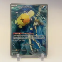 Misty's Psyduck 193/182 SV10 Destined Rivals Illustration Rare Full Art Holo EN - Image 1