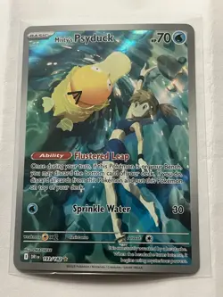 Misty's Psyduck 193/182 Sv10 Destined Rivals Illustration Rare Full Art Holo - Image 1