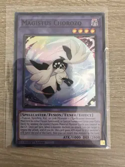 Yugioh! Magistus Chorozo - SUDA-EN100 - Super Rare - 1st Edition Near Mint, Engl - Image 1