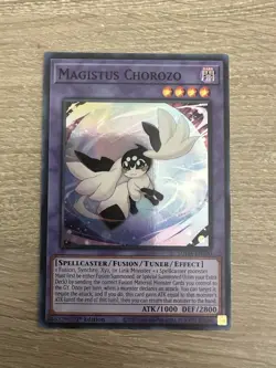 Yugioh! Magistus Chorozo - SUDA-EN100 - Super Rare - 1st Edition Near Mint, Engl - Image 3