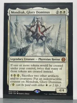 Mondrak, Glory Dominus - Regular - Phyrexia: All Will Be One - MTG English - Image 1