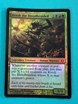 Foil - Kresh the Bloodbraided - Shards of Alara - MTG - Magic the Gathering - Image 1